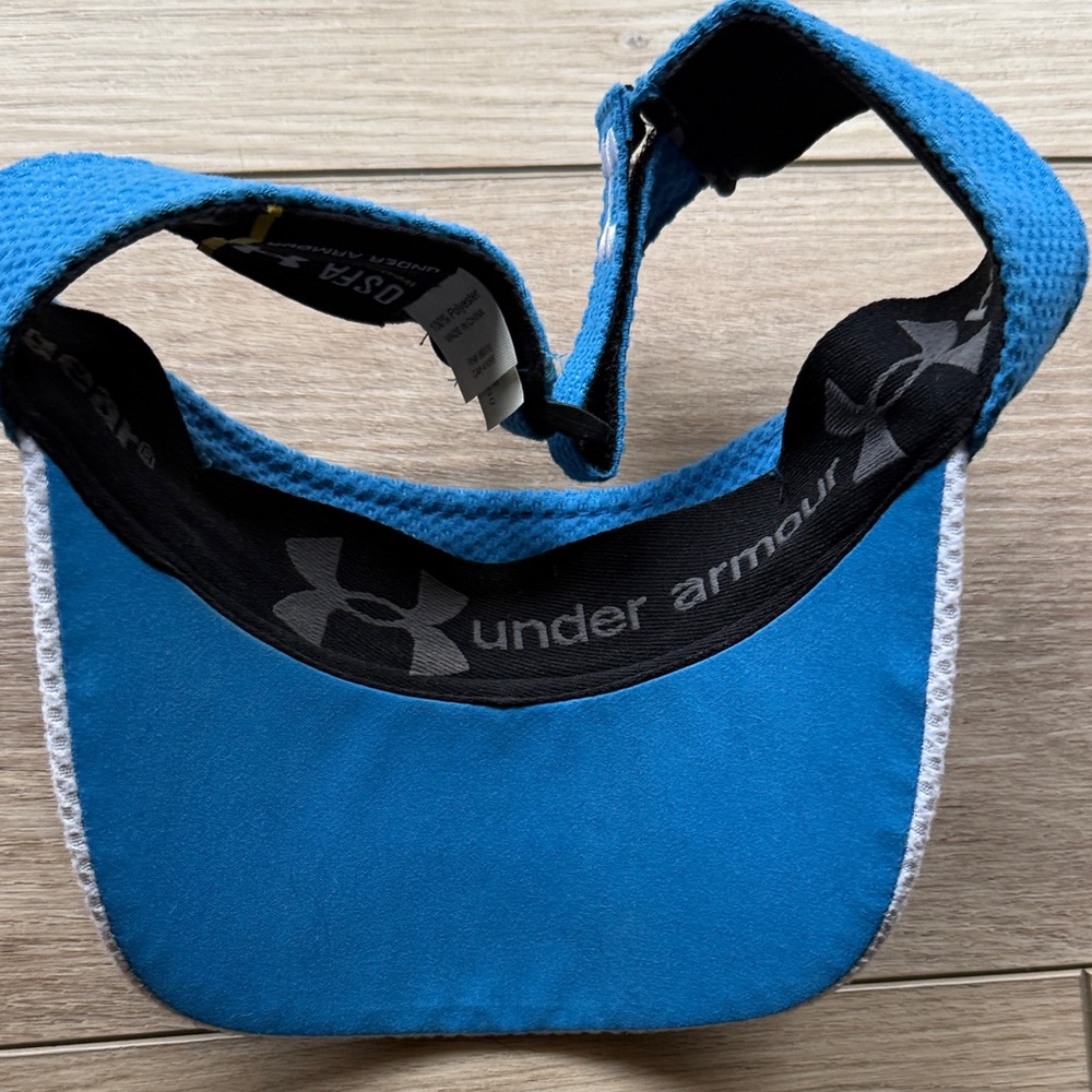 Under Armour Blue and Black Sports Visor - Picture 2 of 4